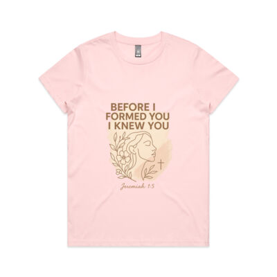 Jeremiah 1:5 - Maple Tee Thumbnail